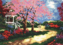 Garden Gazebo Rug Pattern