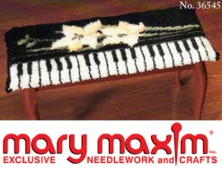 Lily Piano Bench Cover Pattern