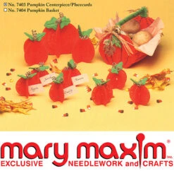 Pumpkin Centerpiece And Place Cards Pattern