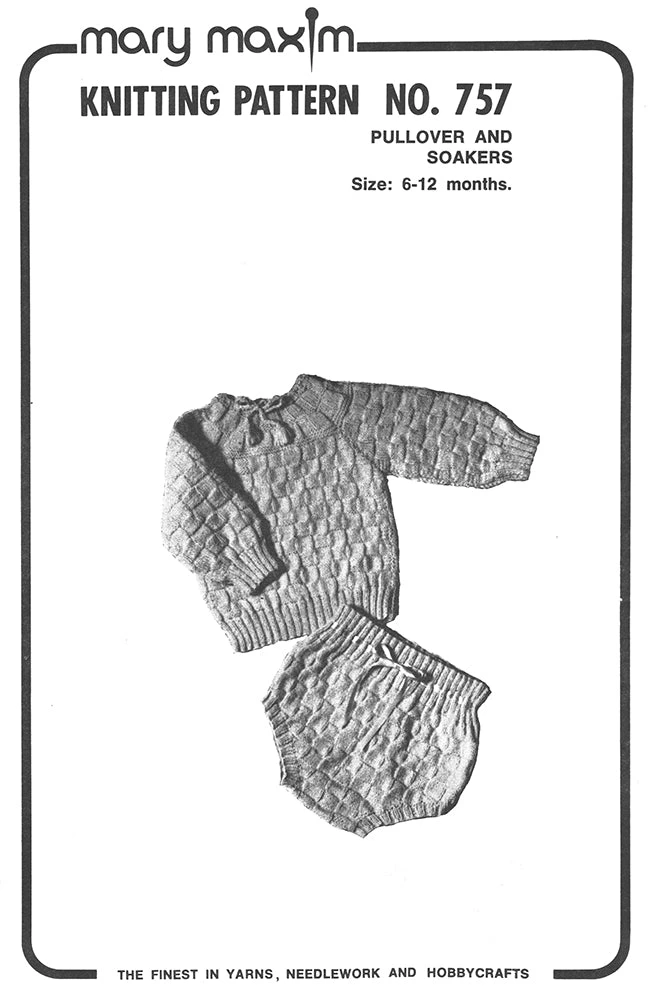 Pullover & Soakers Pattern 2 Pullover & Soakers Pattern - Image 2