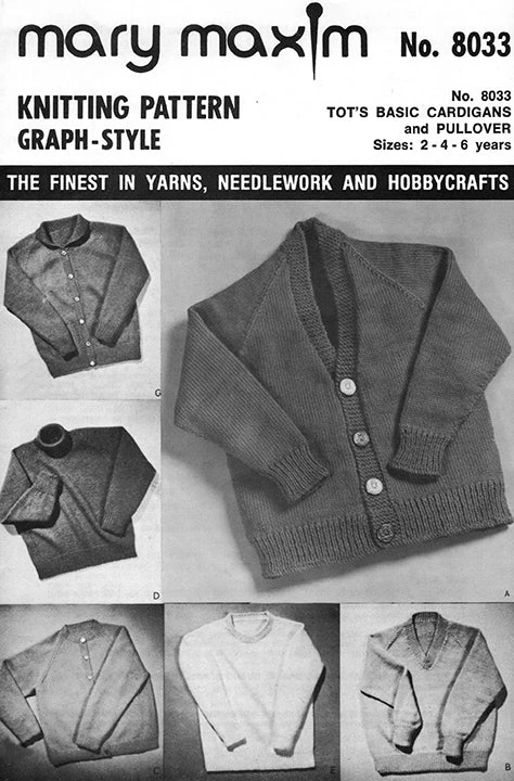 Tot's Basic Cardigans And Pullovers Pattern 2 Tot's Basic Cardigans And Pullovers Pattern - Image 2