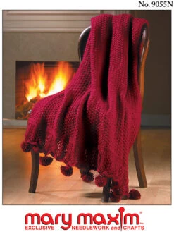 Pompom Afghan Pattern