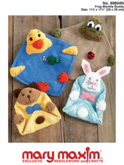 Frog Blankie Buddy Pattern