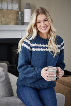 Casual Pullover 15 Casual Pullover -Clover Store starlette azure0036