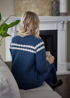 Casual Pullover 16 Casual Pullover -Clover Store starlette azure0045