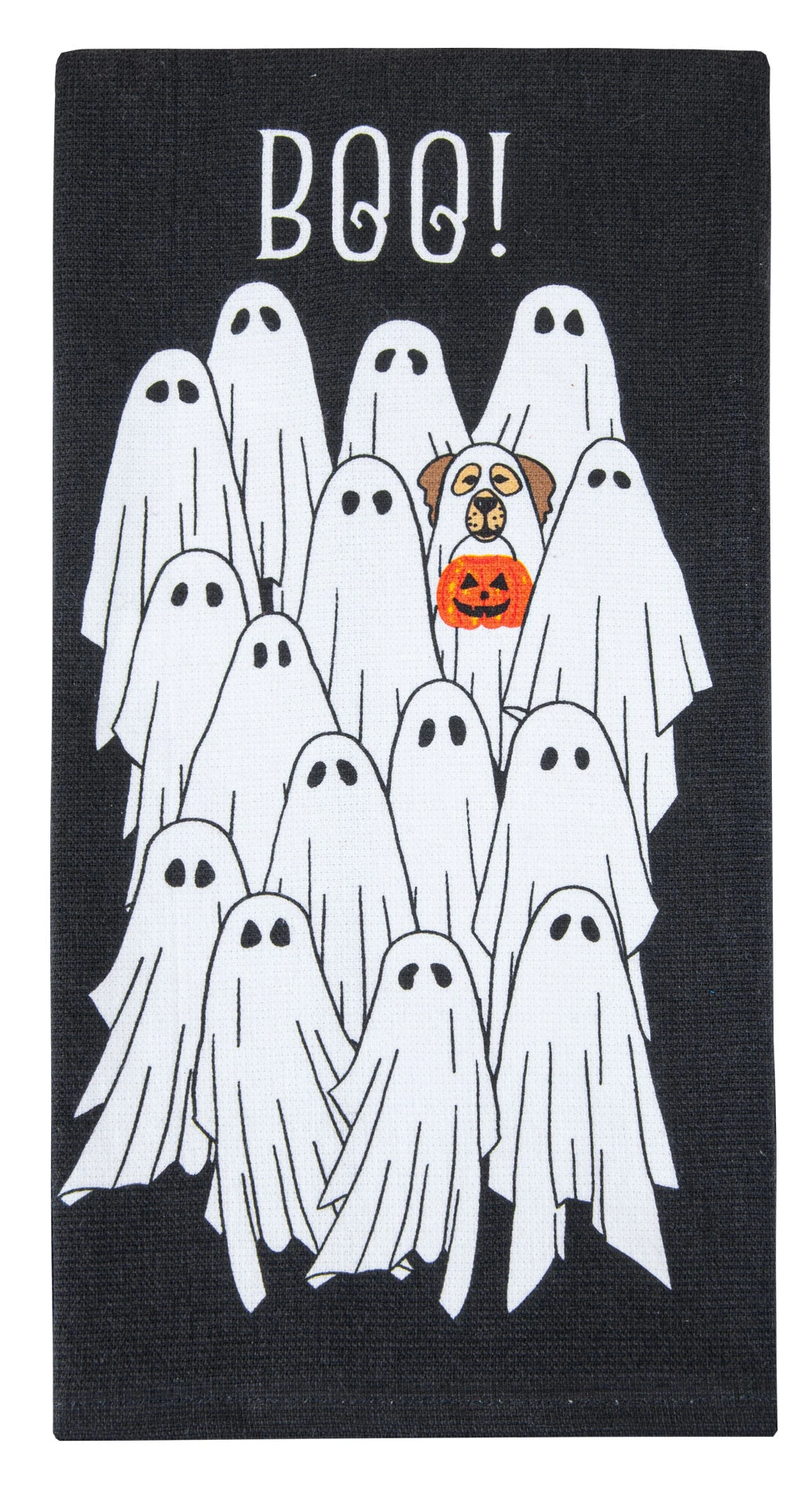 Paws And Scares Ghost Dual Purpose Towel 1 Paws And Scares Ghost Dual Purpose Towel