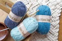 Mary Maxim Natural Alpaca Tweed -Clover Store y083 groupneutral