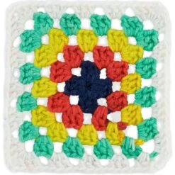 Red Heart All In One Granny Square Yarn -Clover Store y6302003
