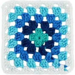 Red Heart All In One Granny Square Yarn -Clover Store y6302004