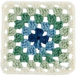 Red Heart All In One Granny Square Yarn -Clover Store y6302014