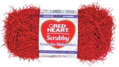Red Heart Scrubby Yarn